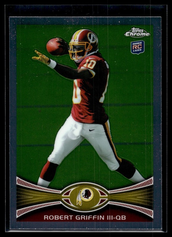 Robert Griffin III 2012 Topps Chrome Rookie Card #200
