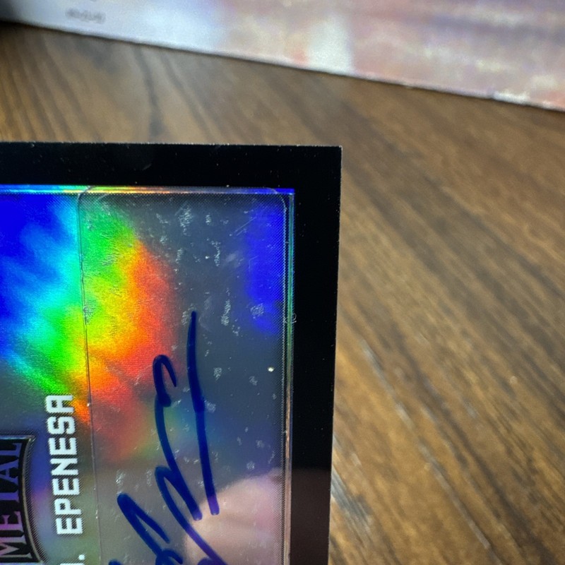2017 Leaf Metal U.S. Army All-American Bowl - A.J. Epenesa Black Prismatic /5 gallery