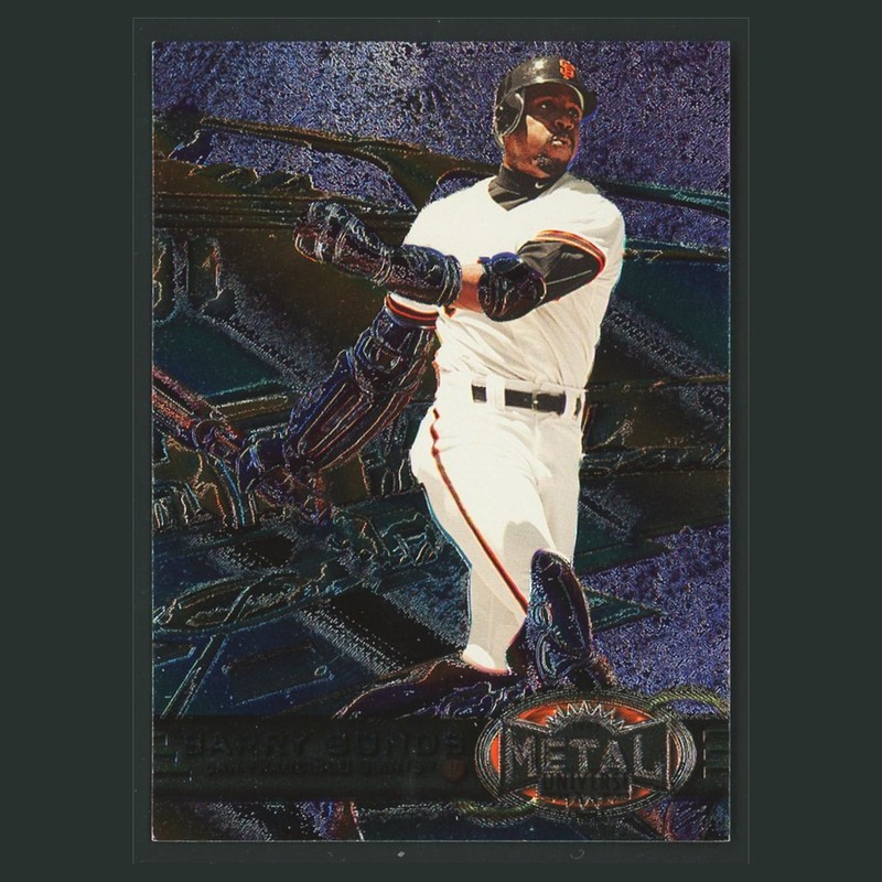 Barry Bonds #242 1997 Metal Universe San Francisco Giants Metal Universe Card