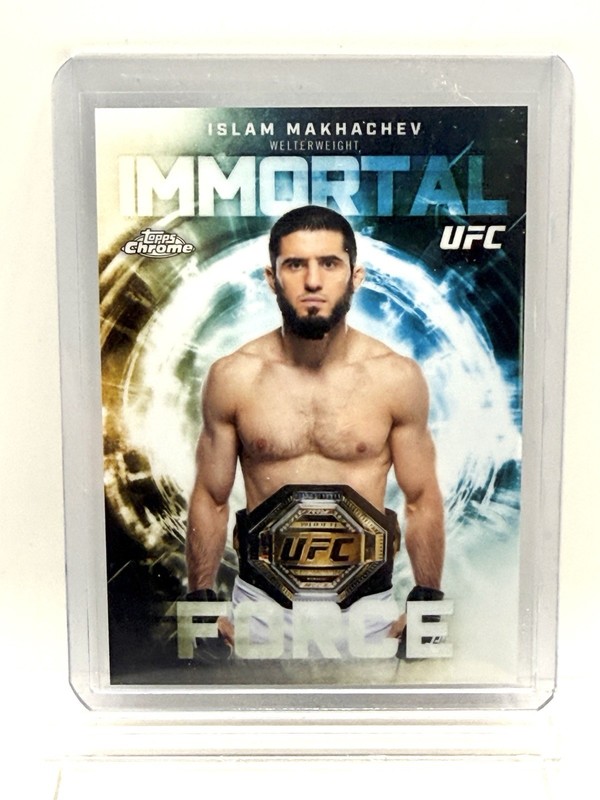 2026 Topps Chrome UFC Islam Makhachev Immortal Force Case Hit #IF-21 MMA