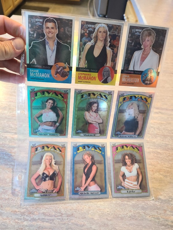 2007 WWE Topps Heritage Chrome and Turkey Red Singles Build Your Set gallery