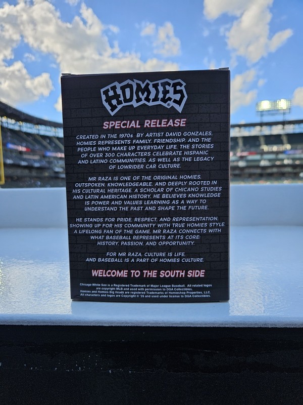Chicago White Sox Homies Big Head Figure SGA 6/12/26 New In Box gallery