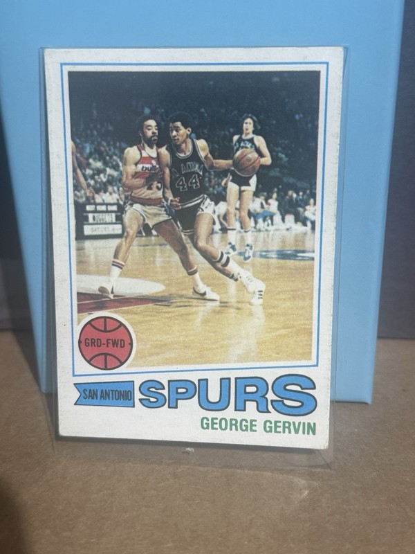 1977-78 Topps – George Gervin #73 White Back