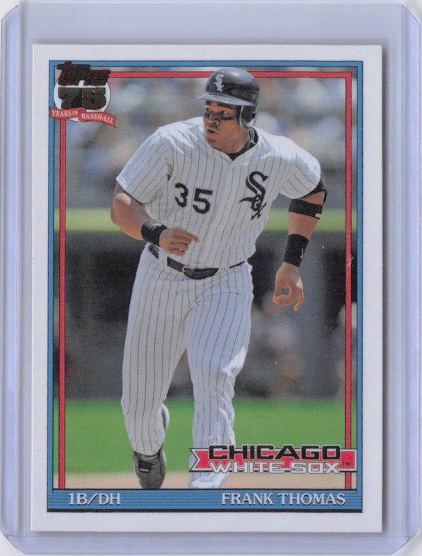 2026 Topps Frank Thomas 1991 Throwback #T91-31 Chicago White Sox