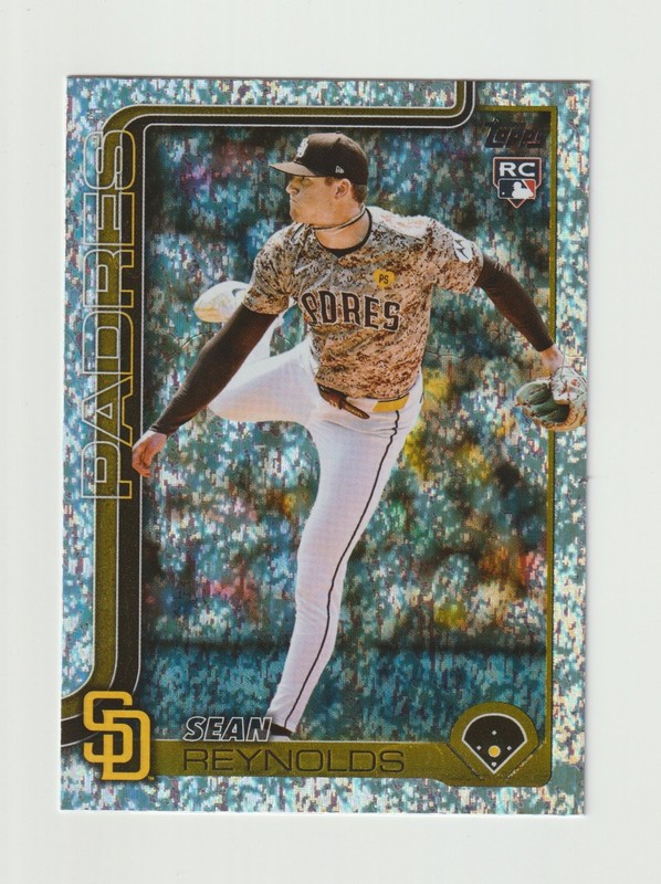 Sean Reynolds San Diego Padres 2025 Topps Holofoil RC Rookie Card #246