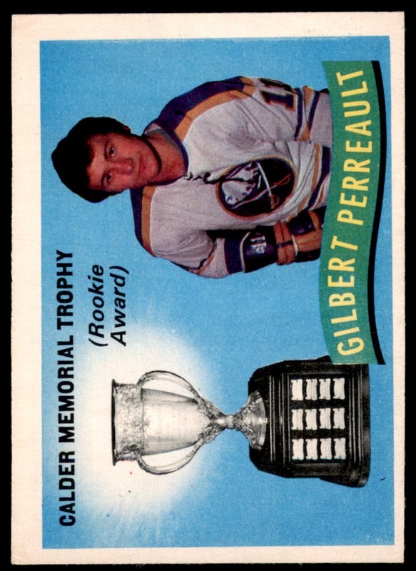 1971-72 O-Pee-Chee EXMT Gilbert Perreault Calder Trophy #246