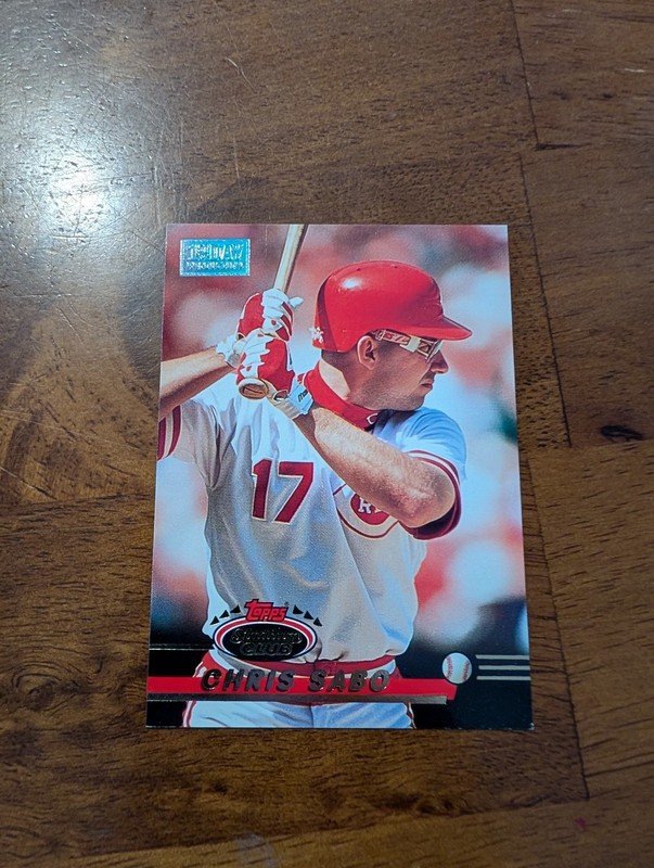 1993 Stadium Club #286 Chris Sabo First Day Production