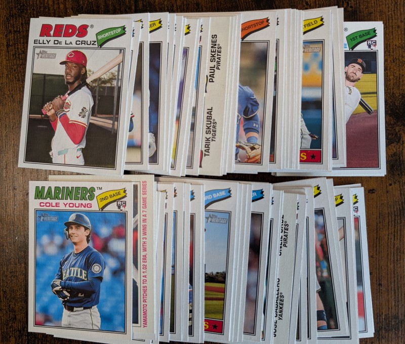 2026 Topps Heritage Baseball Singles #201-400 – Buy More, Save More 30%+