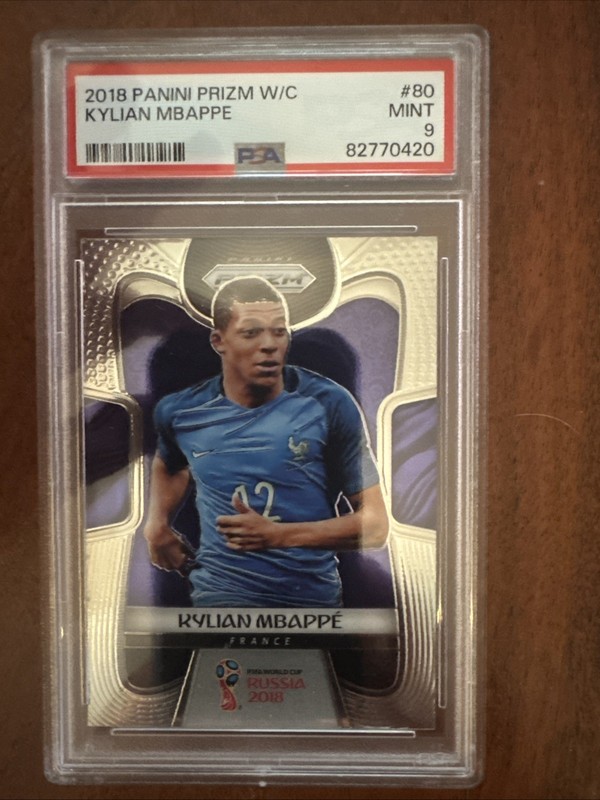 2018 Panini Prizm World Cup – Kylian Mbappe #80