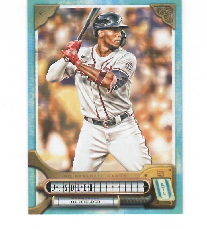 2022 Topps Gypsy Queen Blue #199 Jorge Soler /150 Braves NM-MT ID:4444 ID:44448