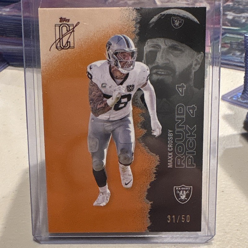 Topps Signature Class 2025 Maxx Crosby Raiders #83 31/50