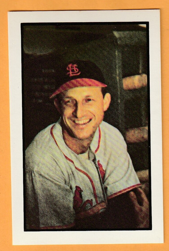 Stan Musial St. Louis Cardinals 1953 Bowman Sample Reprint Card HOF 6C
