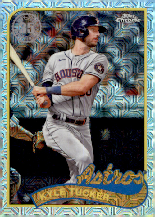 2024 Topps Series 2 – 1989 Topps Chrome Silver Pack Mojo Kyle Tucker #2T89C-16