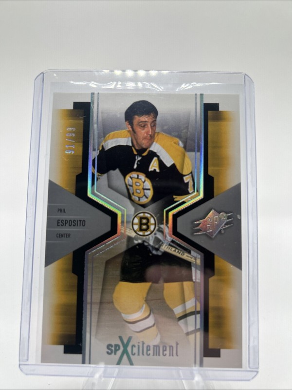2006-07 SPx – Spxcitement Phil Esposito #X10 Spectrum /99