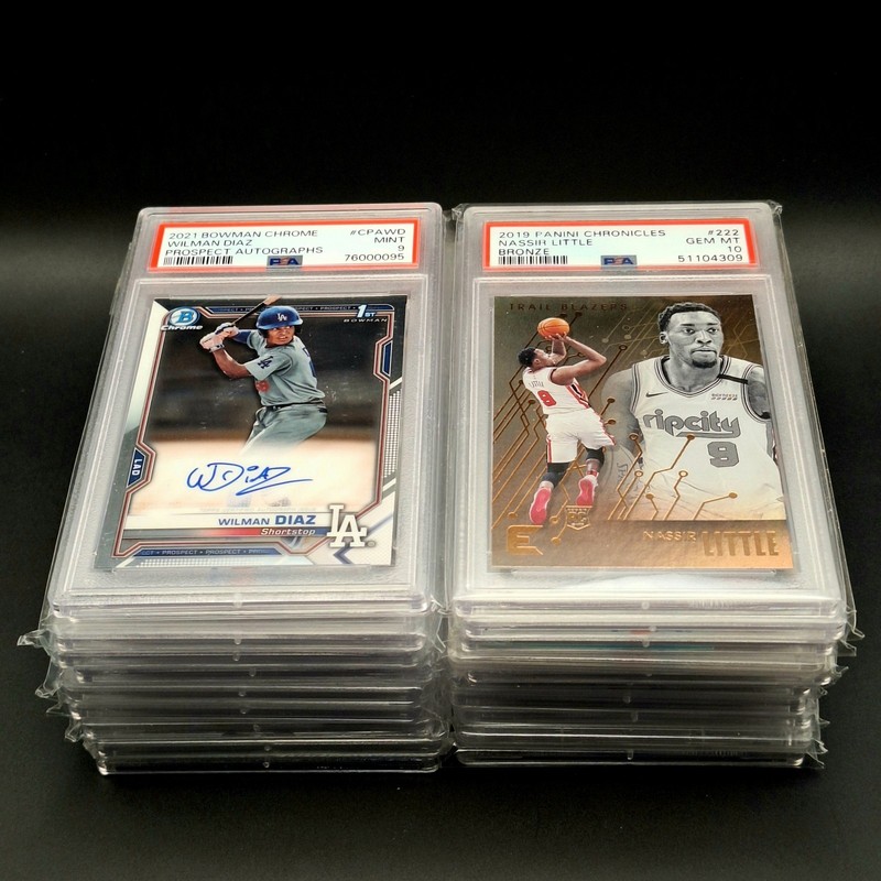 1 PSA Slab Guaranteed Graded 9 Or 10 – Baseball - Basketball - Football Only gallery
