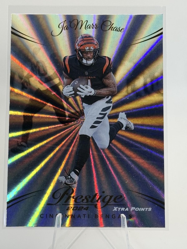 2024 Panini Prestige – Ja’Marr Chase Sunburst Xtra Points #59
