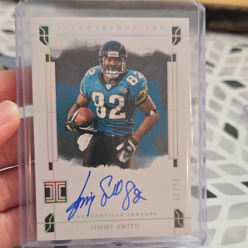 Panini Impeccable 2024 Illustrious Ink Jimmy Smith Autograph Silver 36/49