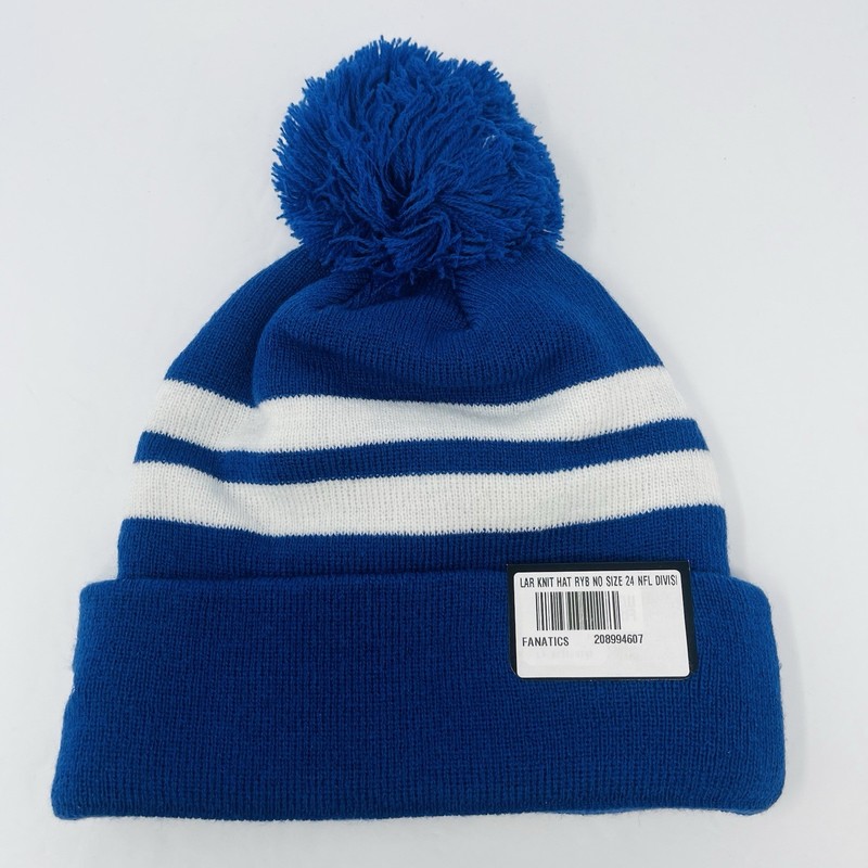 New Era NFL Los Angeles Rams NFC West Mens Beanie Toboggan Winter Hat Cap Multi gallery