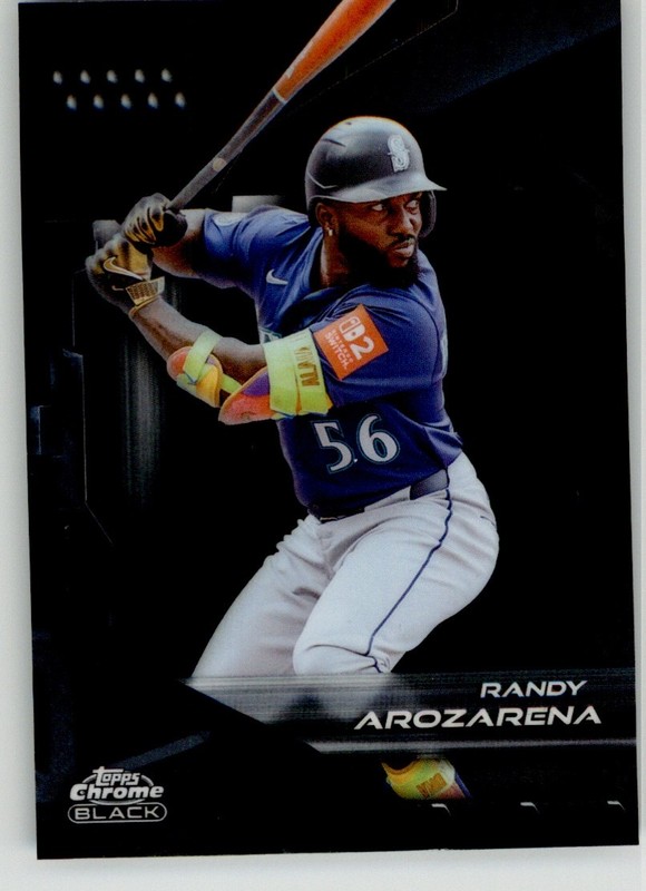 Randy Arozarena 2026 Topps Chrome Black 59 Seattle Mariners