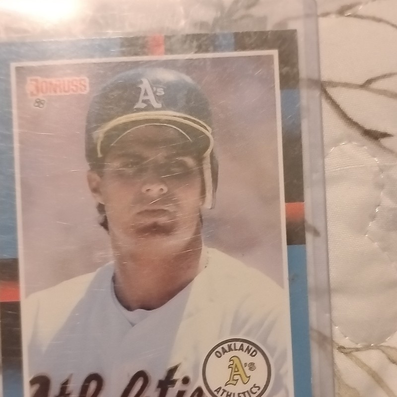 Topps 1988 Baseball 3-Card Lot Jose Canseco Stan Musial #15 Rich Dyer gallery