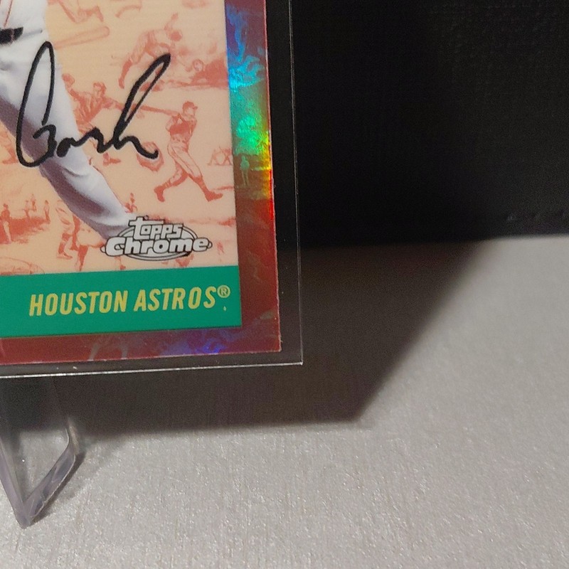 2025 Topps Chrome Platinum Anniversary-Colton Gordon (RC) Toile /75, #317 gallery