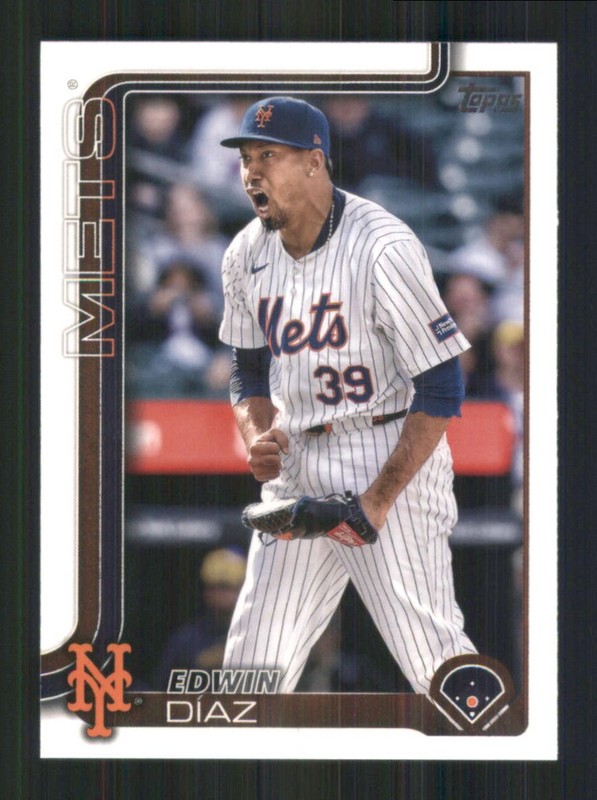 2025 Topps #286 Edwin Diaz New York Mets 38281