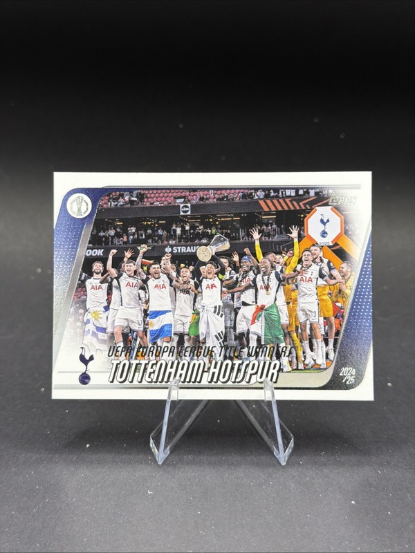 2025-26 Topps UCC Soccer Tottenham Hotspur Europa Champions #89