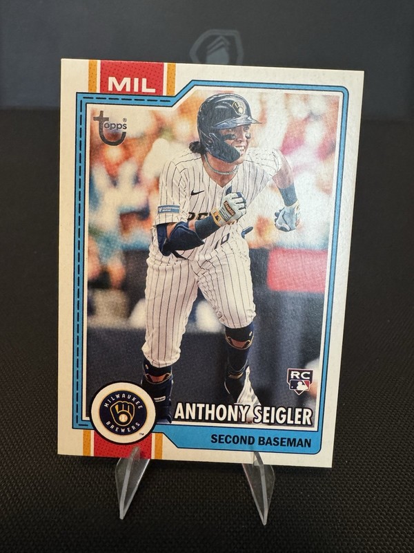 2026 Topps Series 1 Anthony Seigler RC /99- Vintage Stock Variation