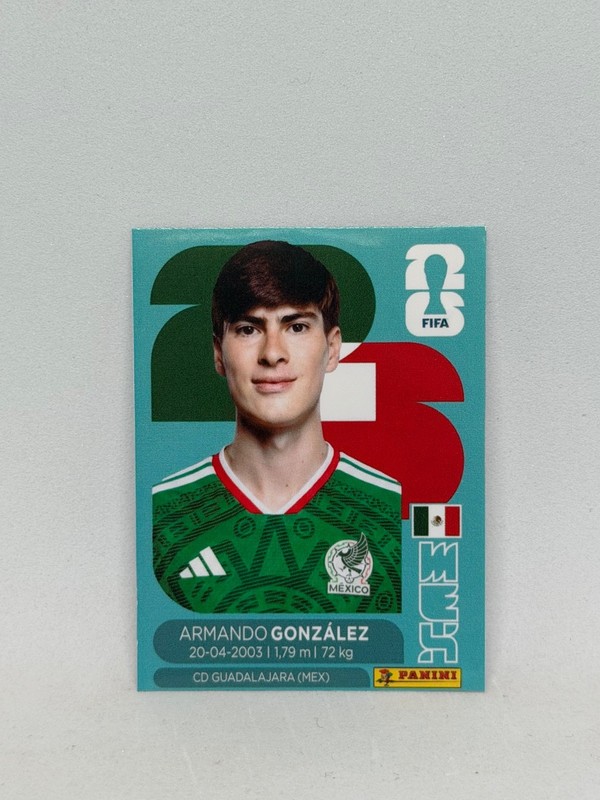 Armando Gonzalez La Hormiga Sticker Decal Fifa World Cup 2026 MEXICO