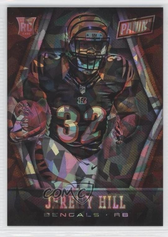 2014 National Convention Rookies Football Cracked Ice 8/25 Jeremy Hill #6 6kg
