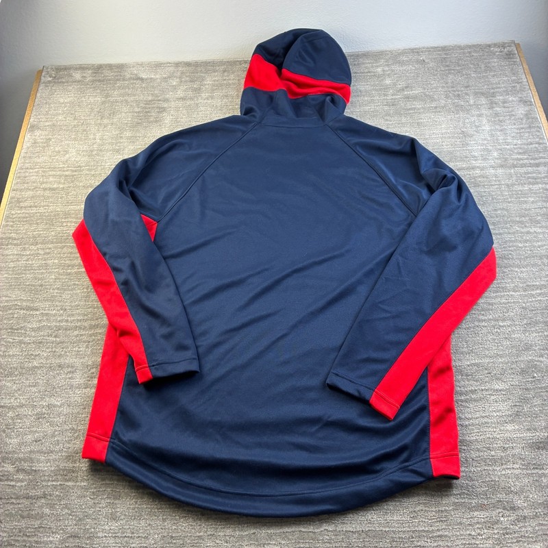 Gonzaga Bulldogs Nike Hoodie Mens Extra Large Blue Spotlight Warmup NCAA gallery