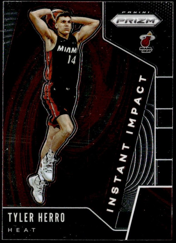 2019-20 Panini Prizm #1 Tyler Herro Instant Impact Rookie E1