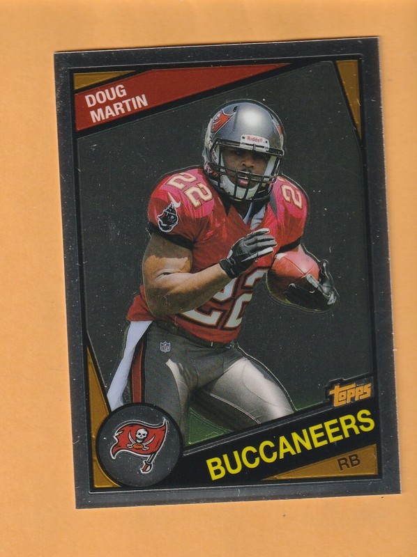Doug Martin Tampa Bay Buccaneers 2012 Topps Chrome 1984 #22 Rookie Boise St 5C