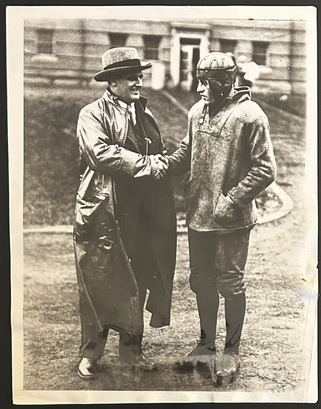 1925 Photo Type 1-Red Grange Football Legend Mulling Future After College RMY