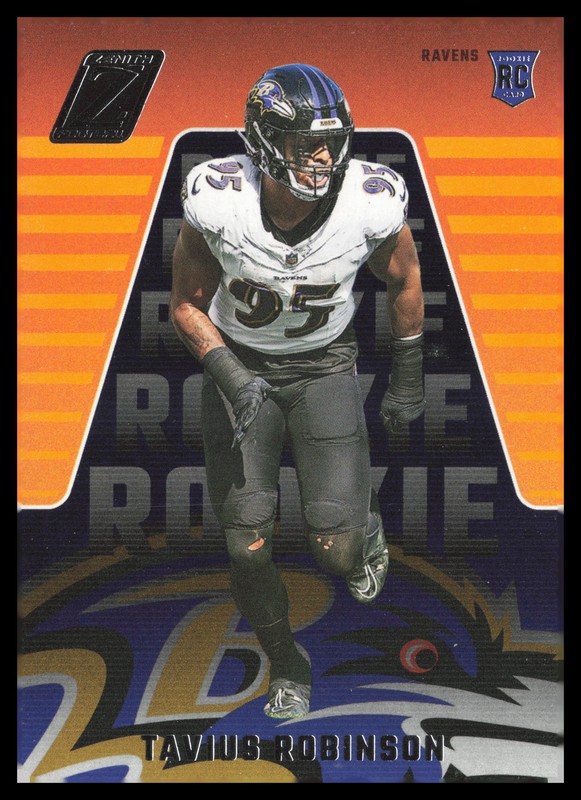 2023 Panini Zenith #185 Tavius Robinson Baltimore Ravens Retail Football Card