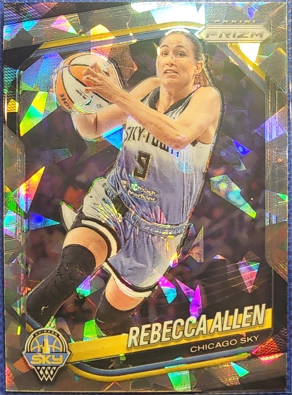 2025 Panini Prizm WNBA #67 Rebecca Allen Ice Prizms