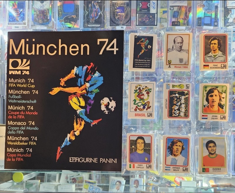 FIFA World Cup Munich 74 Panini Complete Set Reprint.