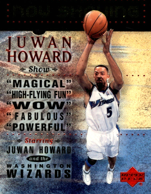 1999-00 Upper Deck NOW SHOWING #NS29 Juwan Howard Washington Wizards