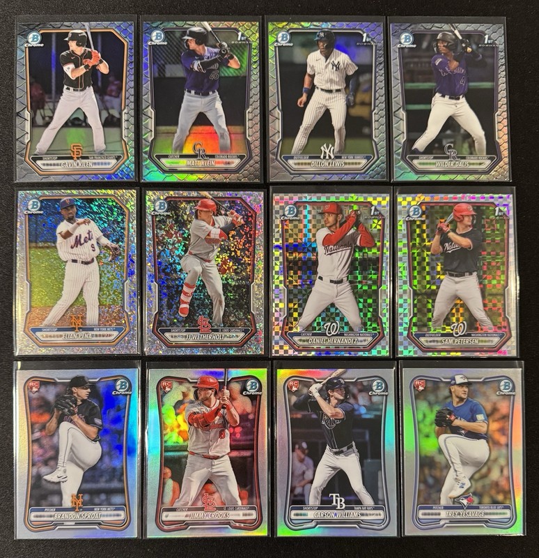 2026 Bowman Baseball - Parallels (You Pick) Multi-buy Discounts Updated 6/2/26 gallery