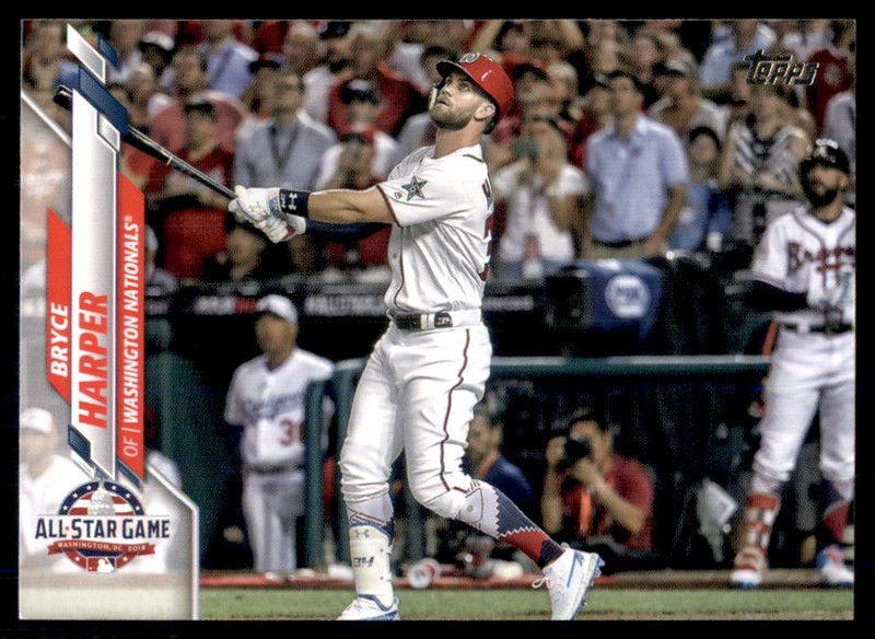 2020 Topps Update Baseball Card #U279 Bryce Harper AS