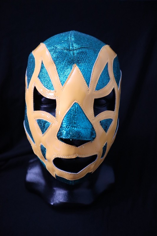 Fishman Lucha Libre Mexicana Wrestling Mask pro grade lame