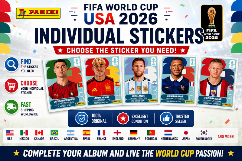 2026 Panini FIFA World Cup Stickers US Edition #ARG-#PAN – Pick Your Stickers