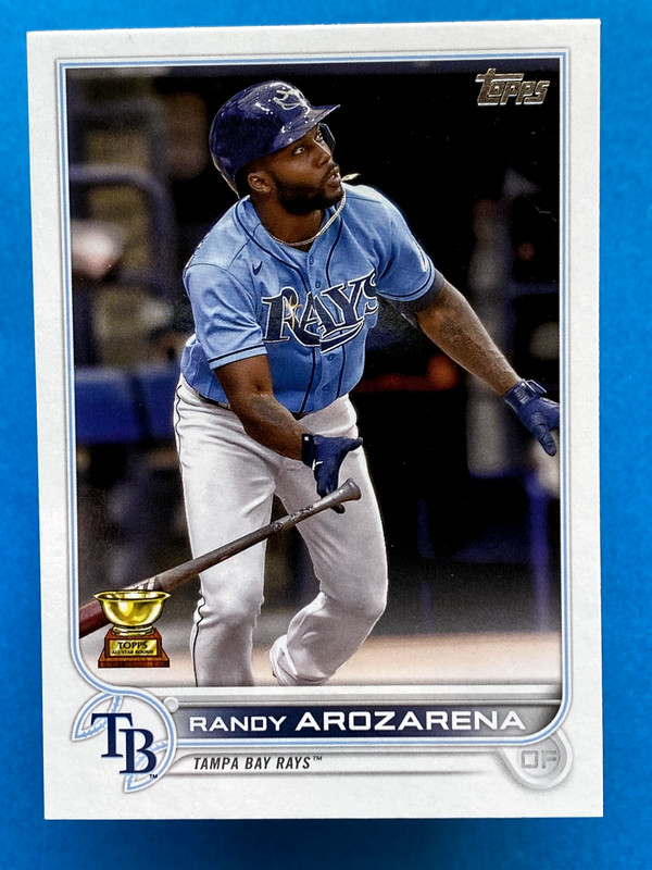 Randy Arozarena 2022 Topps Series 1 #196 Tampa Bay Rays
