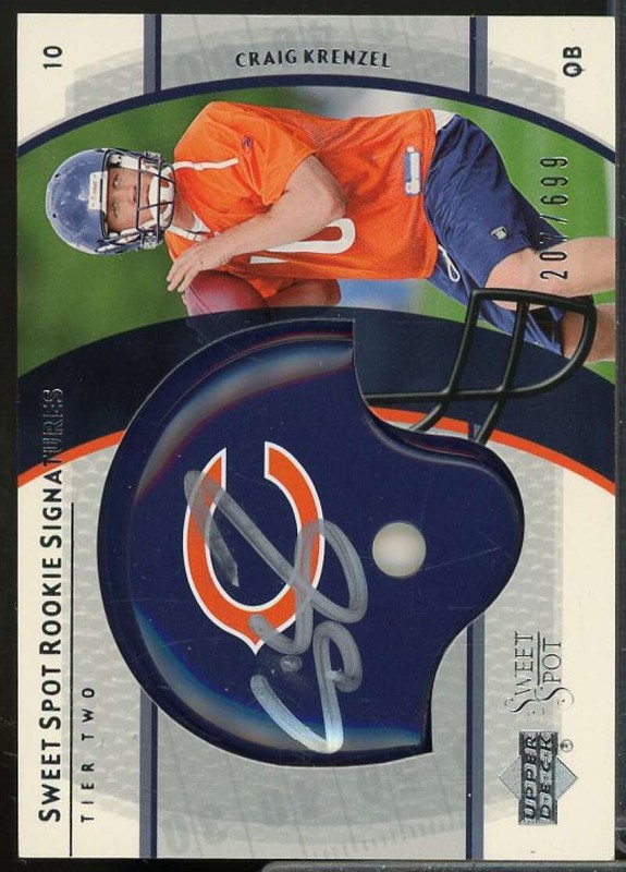 Craig Krenzel AU/699 Rookie Card 2004 Sweet Spot #243
