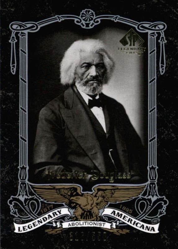 2007 SP Cuts Legendary Americana #3 Frederick Douglass SER #/550 BX 50B