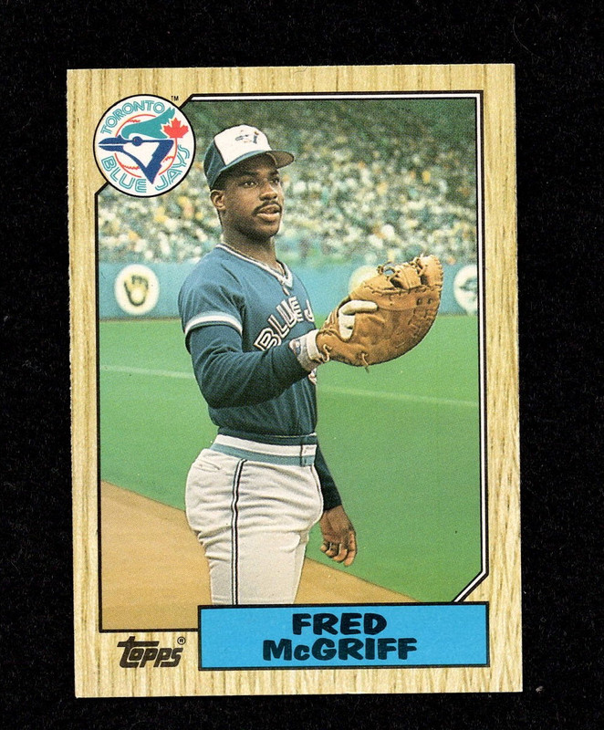 Fred Mcgriff 1987 Topps Traded RC Card #74T Mint/NR-Mint – Toronto Blue Jays