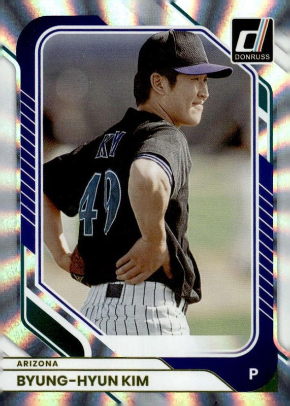 BYUNG-HYUN KIM 2026 Donruss Laser #4 MLB Diamondbacks ID:172622