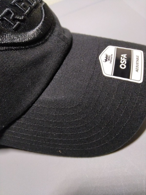 Cincinnati Reds Fan Favorite Adjustable Adult Unisex Hat,Black On Black Logo gallery
