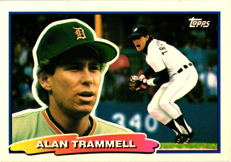 1988 Topps Big #8 Alan Trammell