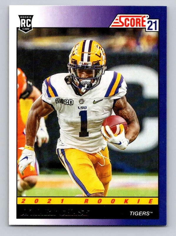 2021 Score – 1991 Throwback Rookies Ja’Marr Chase #TB5 (RC)